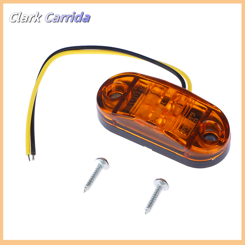 [Clark carrida] Piranha đèn hông 12v-24 xe tải đèn hông Trailer đèn tín hiệu xe tải đèn hông