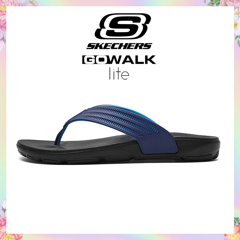 Skechers giày sandal nam foamies arch fit sandals - 243158-bbk
