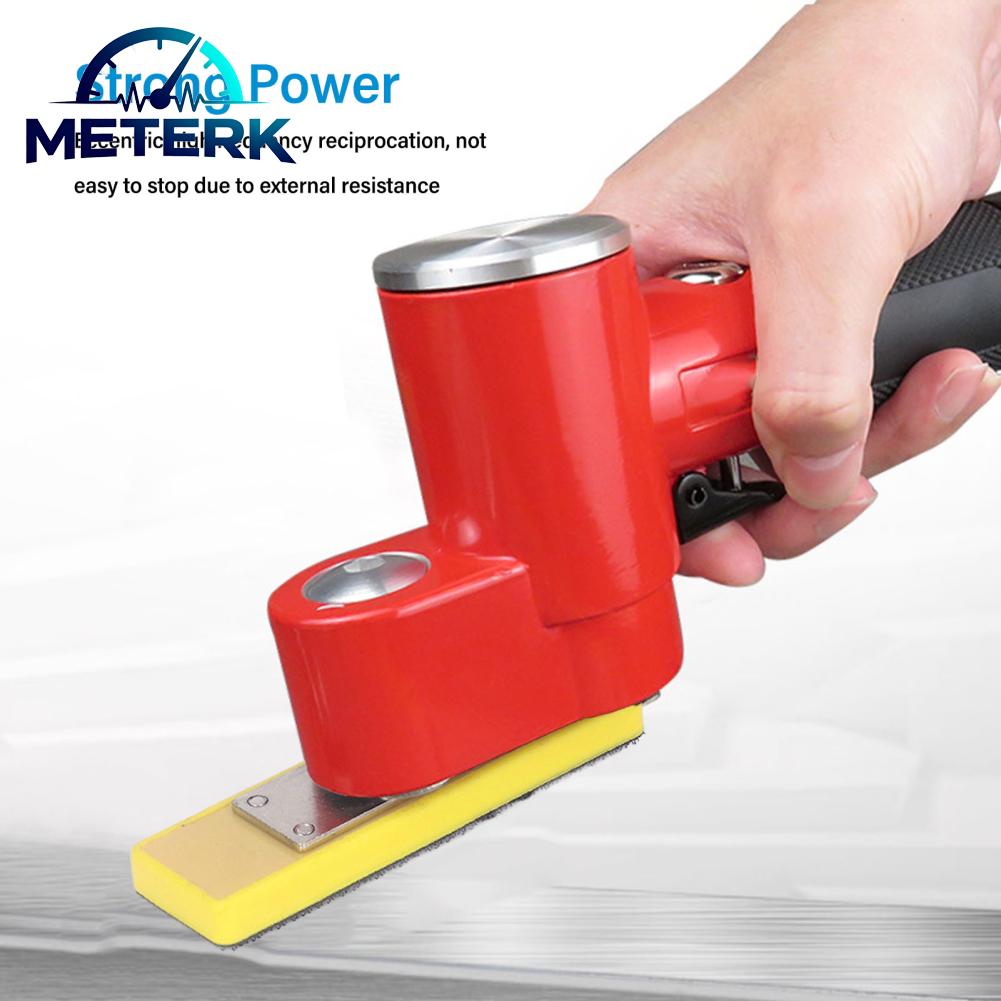 Meterk ตรงนิวเมติก Sander 14000RPM แบบพกพา 3 มม.ส่วนเบี่ยงเบน STRAIGHT Line Air Sander ประยุกต์กว้างใช้งานง่ายสำหรับชิ้นงาน ราคา 1,919 บาท*ส่งฟรี