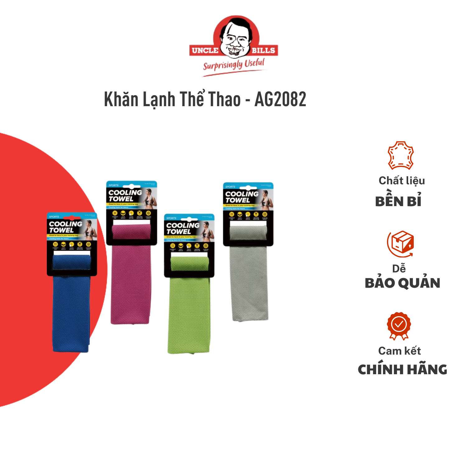 Khăn lạnh thể thao ubl ag2082