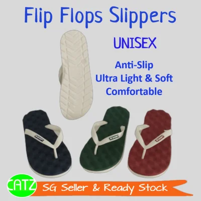 Slippers Men Slippers Flip Flops Women Slippers Footwear Home Slippers Anti Slip Indoor Outdoor Slippers Open Toe House Slippers Bathroom Slippers - CATZSG