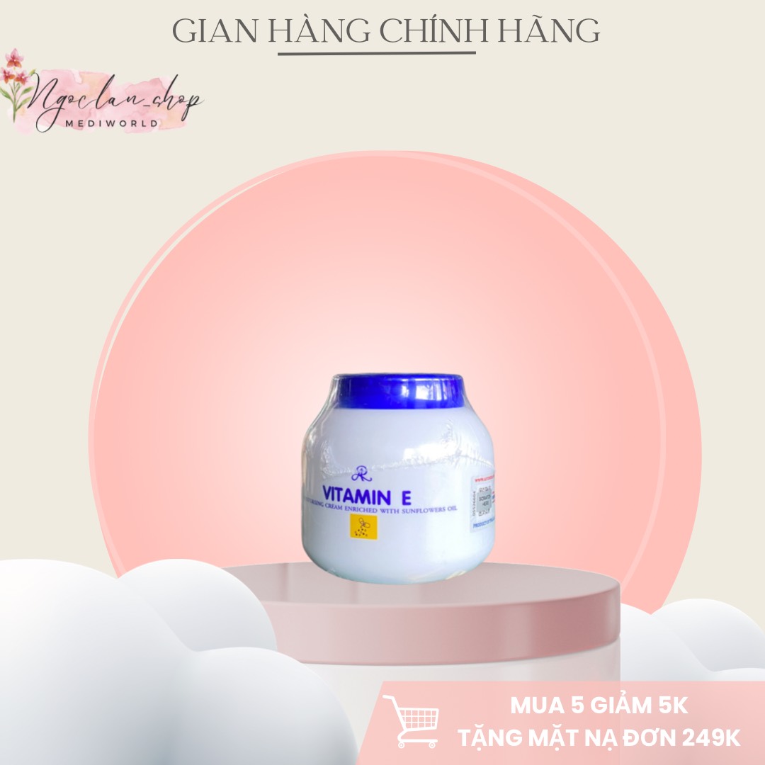 Kem vitamin e Aron dưỡng ẩm- LYO