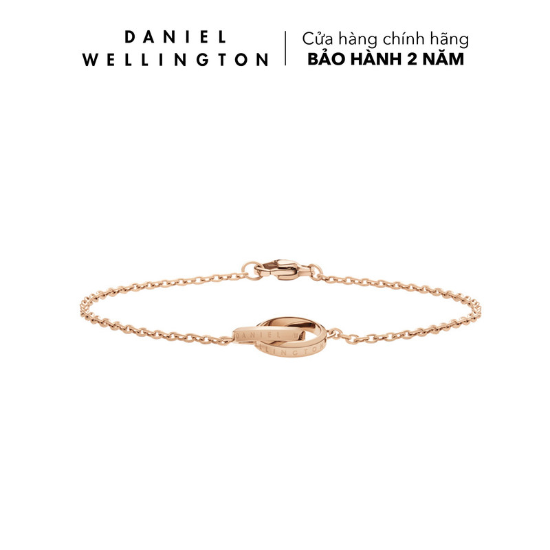 Vòng tay Elan Unity Bracelet RG 175mm Daniel Wellington màu Vàng Hồng - DW00400161