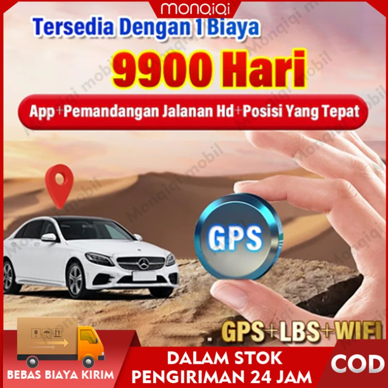 【Buy 1 get 1 free】no need to charge durable 50 years GPS car GPS motorcycle Mini GPS tracker/gf10 most accurate car GPS/motorcycle GPS/Mini GPS/car GPS/car GPS tracker/GPS tracker/GPS tracker mini GPS locator Harga 77,000 rupiah*Gratis Ongkir