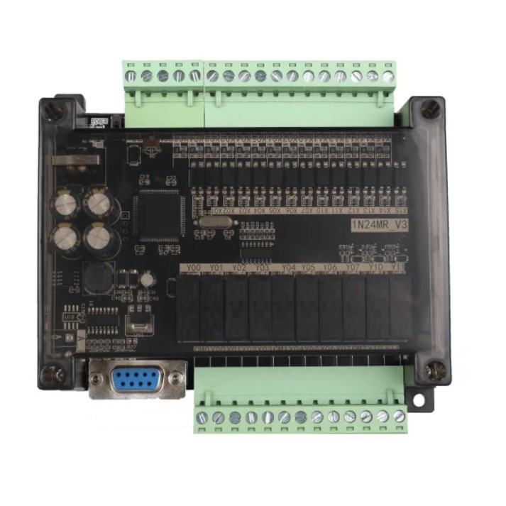 TH FANCO Mitsubishi GXWorks2, Bộ Lập Trình PLC FX3U 32MR FX3U-48MR FX3U-48MT 32MT 14MR RS232 RS485 RTC 6AD2DA FX1N - FX1N-24MR FK