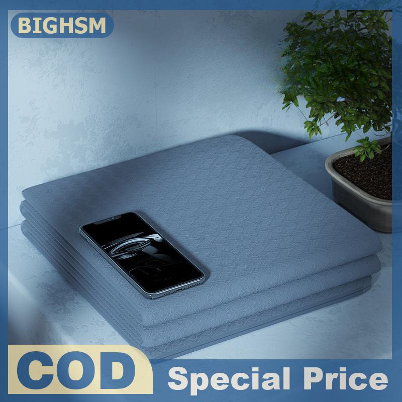 BIGHSM 1PC Foldable Yoga Mat Eco Friendly Tpe Folding Travel Fitness Exercise Double Sided Non-Slip For Pilates Floor Workouts