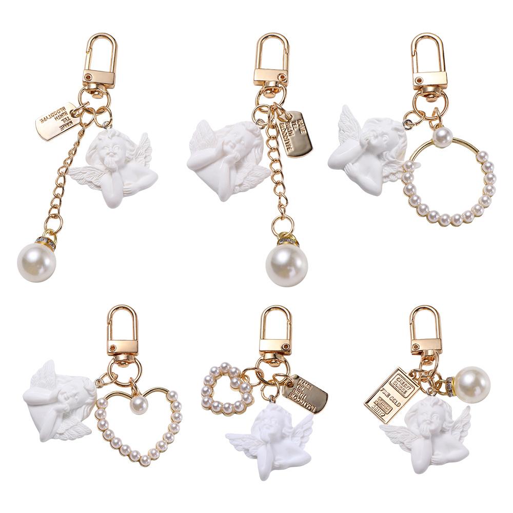 1pc Lovely Bowknot & Duck Shaped Keychain, Exquisite Car Key Chain