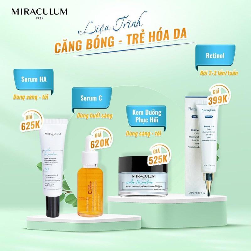 Bộ chăm sóc sáng da, sáng mịn và trẻ hoá d.a