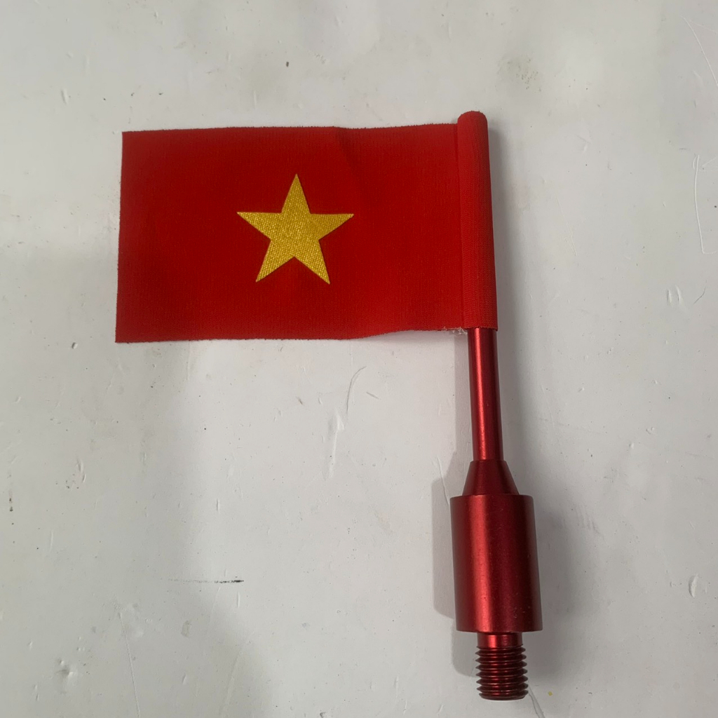cờ tổ quốc việt nam mini gắn chân gương xe máy [ tôi yêu việt nam]
