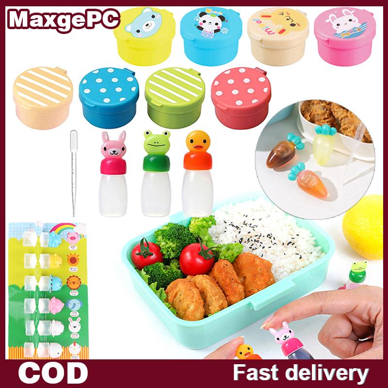 MaxgePC การ์ตูนซอสขวดมินิสัตว์เพื่อนซอสถั่วเหลืองกล่องซอสมะเขือเทศ ราคา 11 บาท*ส่งฟรี
