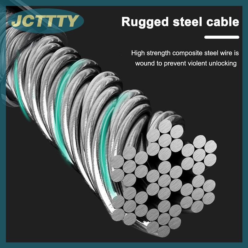 JCTTTY Xe Đạp Khóa 5 chữ số mã kết hợp Xe Đạp Khóa xe đạp an ninh Thiết bị khóa MTB chống trộm xe đạp phụ kiện