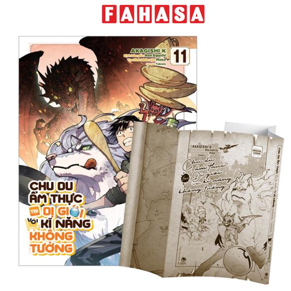 Fahasa - Sách - Chu Du Ẩm Thực Tại Dị Giới Với Kĩ Năng Không Tưởng - Tập 11 - Tặng Kèm Bìa Áo Đặc Biệt