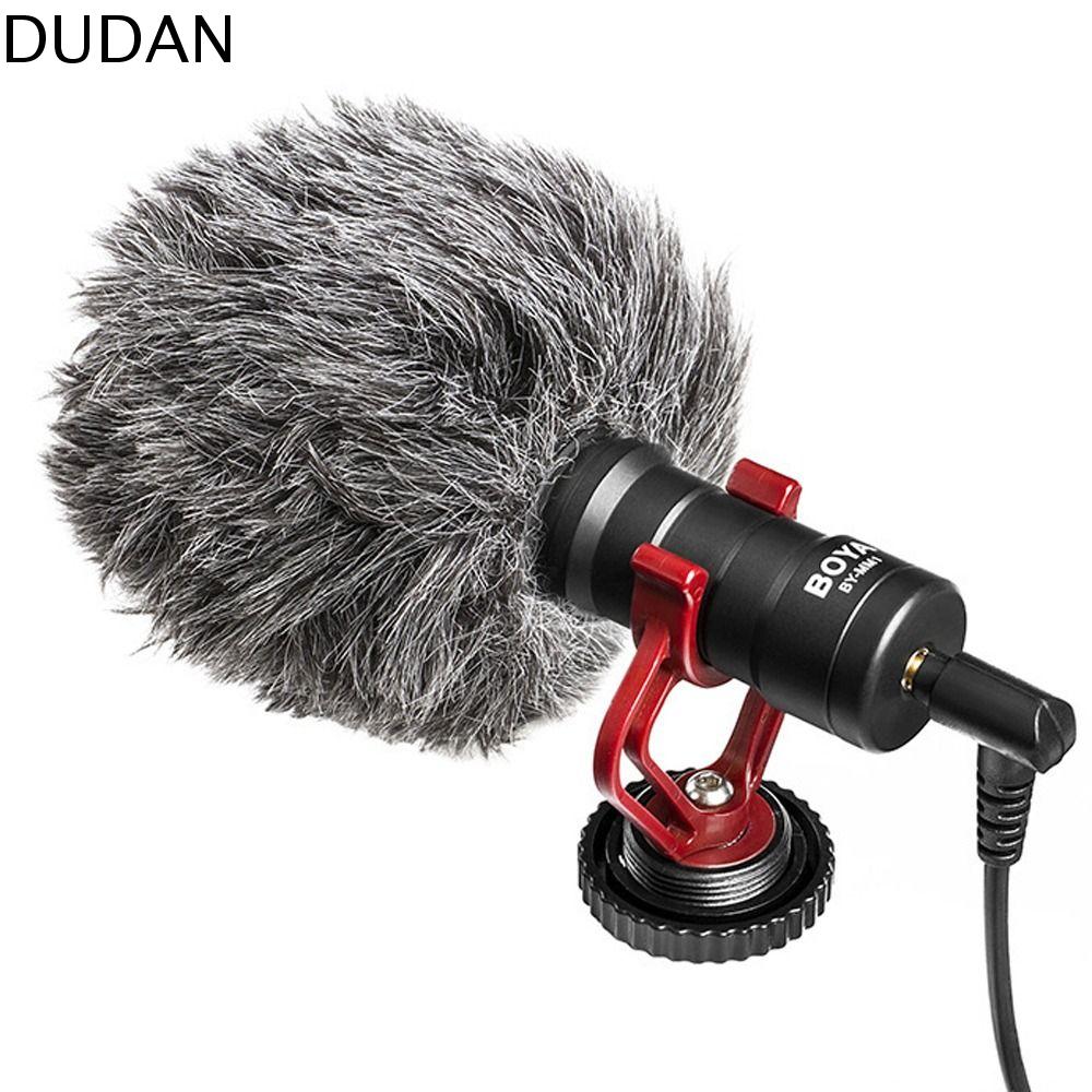 DUDAN 1 Set Cardioid Micro BY-MM1 Boya Giảm xóc Điện dung Micro ghi âm Studio Chuyên nghiệp Micro video Máy ảnh DSLR