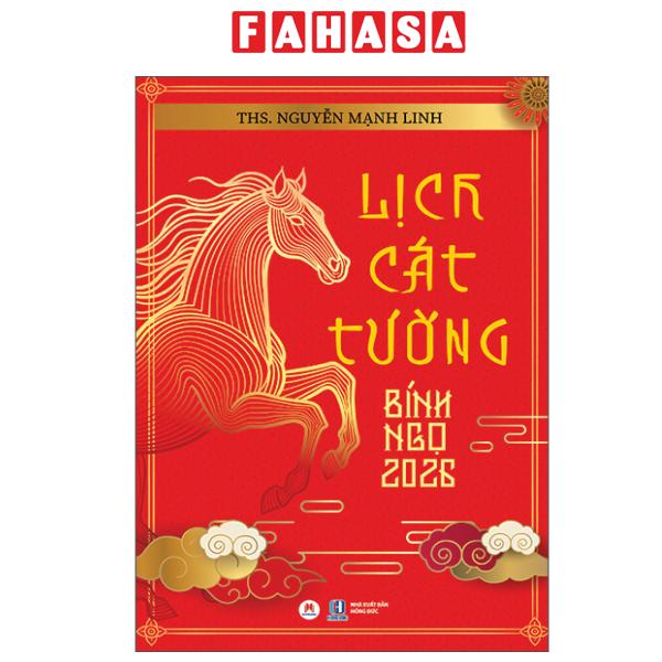  Fahasa - Sách - Lịch Cát Tường Bính Ngọ 2026 