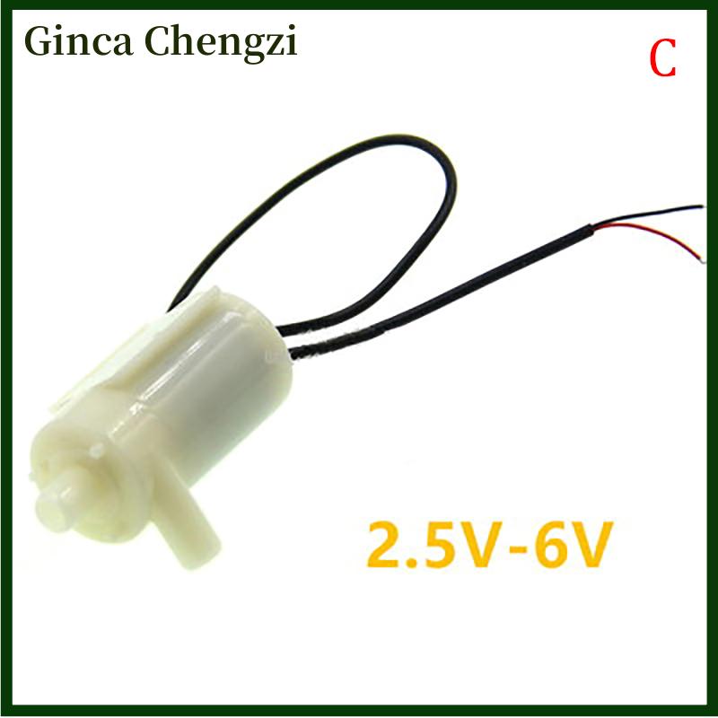 Ginca Máy bơm nước mini chìm siêu nhỏ USB cho bể cá động cơ DC đài phun nước hồ cá - 2