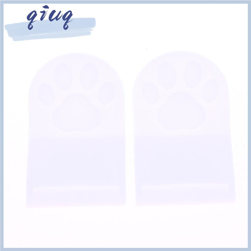 [qiuq] 2Pcs Mèo Thực Phẩm Có Thể Mở Pet Mèo Cog Thực Phẩm Mở Chai Xách Tay Non-Slip Dễ Dàng Grip Easyclean Vật Liệu Nhà Bếp Công Cụ - 4