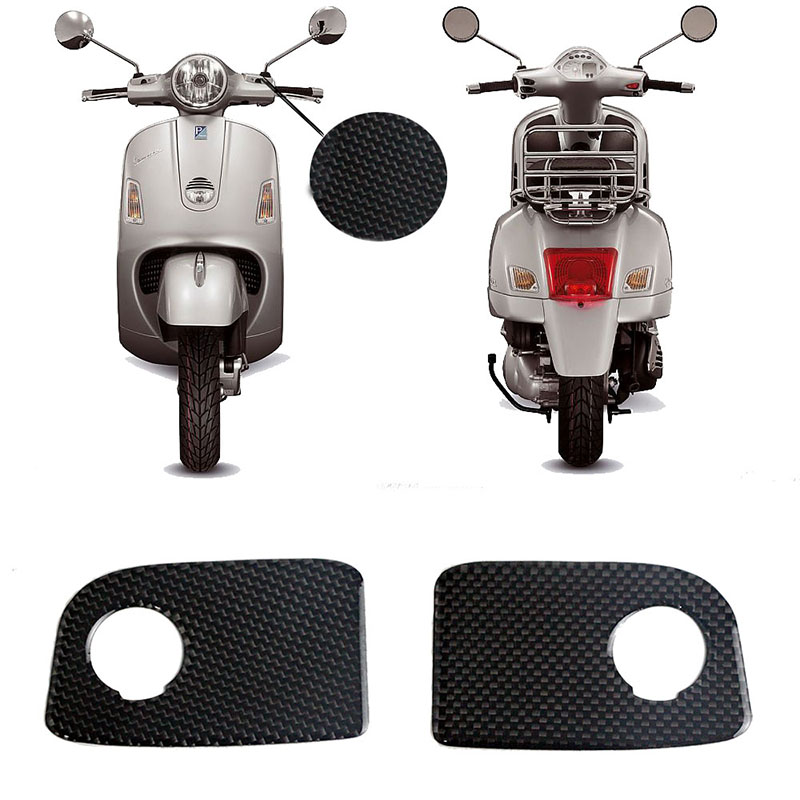 Kodaskin motorcycle logos emblems decals & stickers for piaggio vespa gts 125 150 250 300 lh left brake pump cover