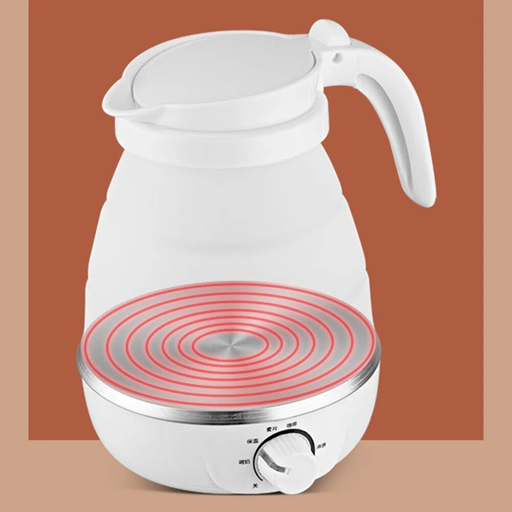 [Mabg] 600ml mini-klapp kessel silikon-heißwasser schale thông minh abschalt Schutz reise nach hause elektrokettle110v/220V