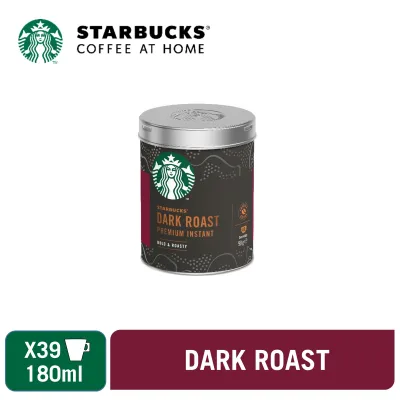 Starbucks Dark Roast Premium Instant Coffee Tin 90g [Expiry Oct 2022]