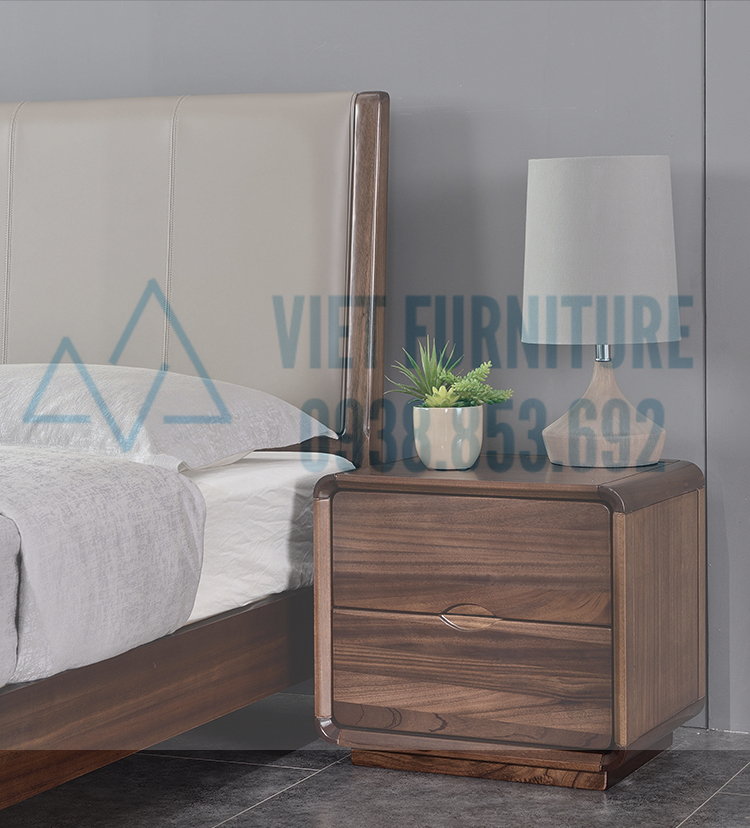 Tủ đầu giường, Tap tủ đầu giường, Tủ đầu giường chất liệu gỗ tự nhiên 100%