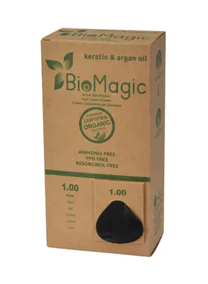 100% Organic Bio Magic Permanent Hair Color - Ammonia Free
