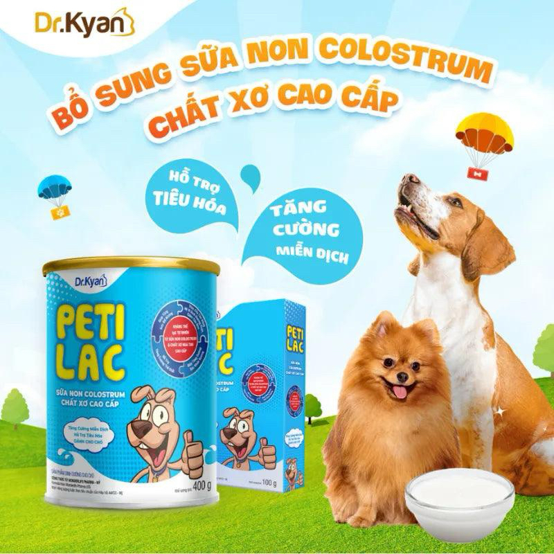 Sữa bột Petilac cho chó - High energy Milk For dog Dr Kyan