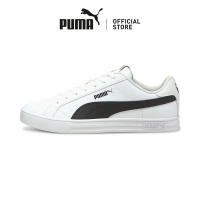 PUMA Unisex Smash Vulcanised V3 Low Shoes (PUMA White-Puma Black)