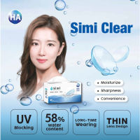 Softlens Simi Clear / Bening Dia. 1420 mm / 1 Bulan / Dia. 1420mm Minus (-0.50 SD -15.00)