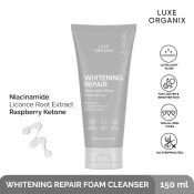 Luxe Organix Whitening Repair Cleanser with Niacinamide 150ml