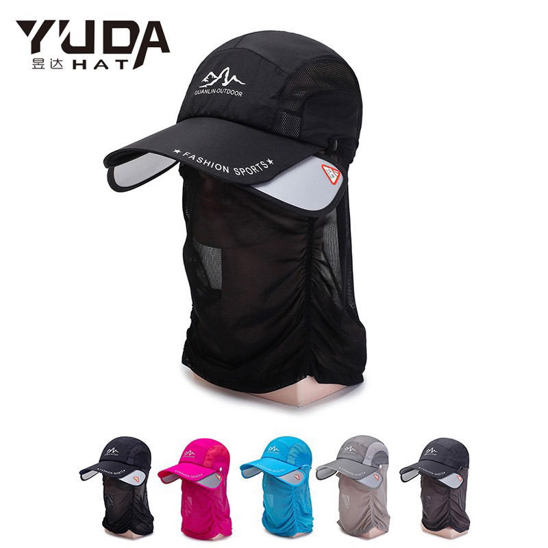 Mũ lưỡi chai chống nắng nam nữ, mũ đi câu cá vành xoè kiểu dáng thời trang, mẫu mới 2023