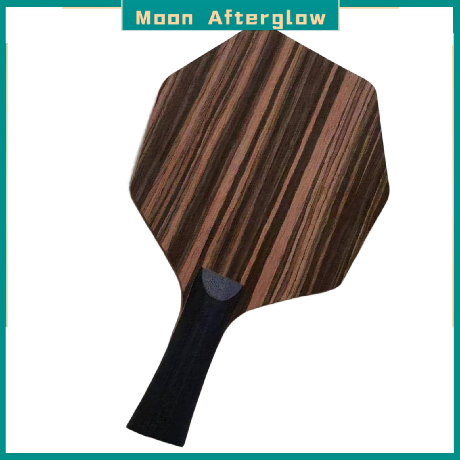 Table Tennis Racket Wood Larger Surface Offensive Curve Handmade 5