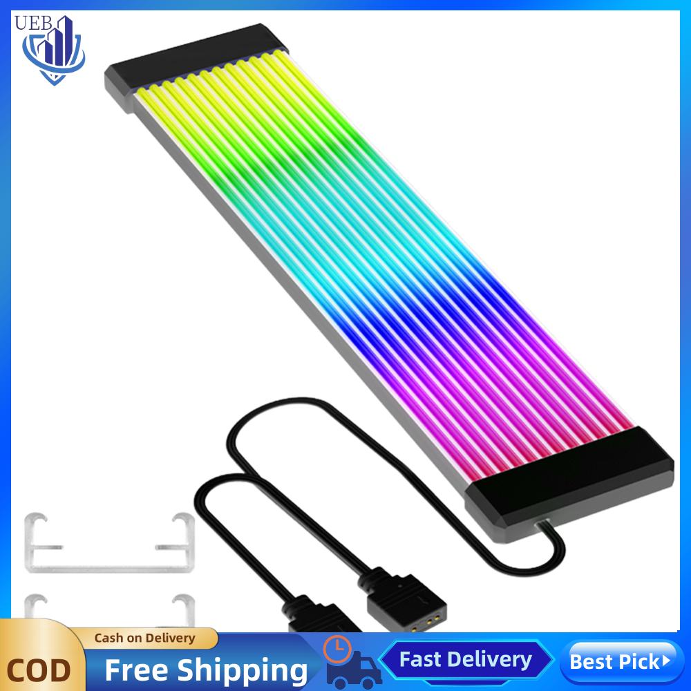 [Ueb Wholesale Center]5V 3Pin Pc Rgb Gpu Cable 8/24Pin Motherboard Extension Cable Argb Motherboard for Computer Power Supply ราคา 169 บาท*ส่งฟรี