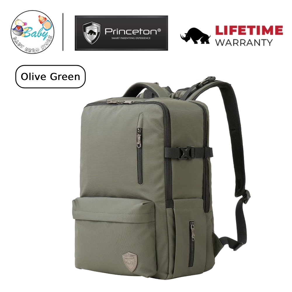 Princeton Beg Lampin Bayi Armour Series | Diaper Bag with Changing Mat