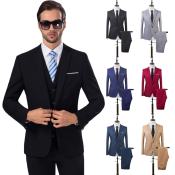 Men's Plus Size Formal Blazer Suit Set - OEM