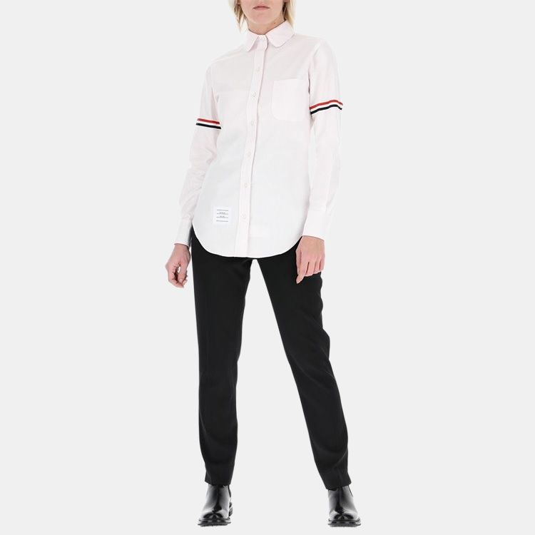 เสื้อเชิ้ต เสื้อเบลาส์สตรี Thom Browne ผู้หญิง สีชมพูปก ปานกลาง FLL019E-00098-680 ราคา 37,453 บาท*ส่งฟรี