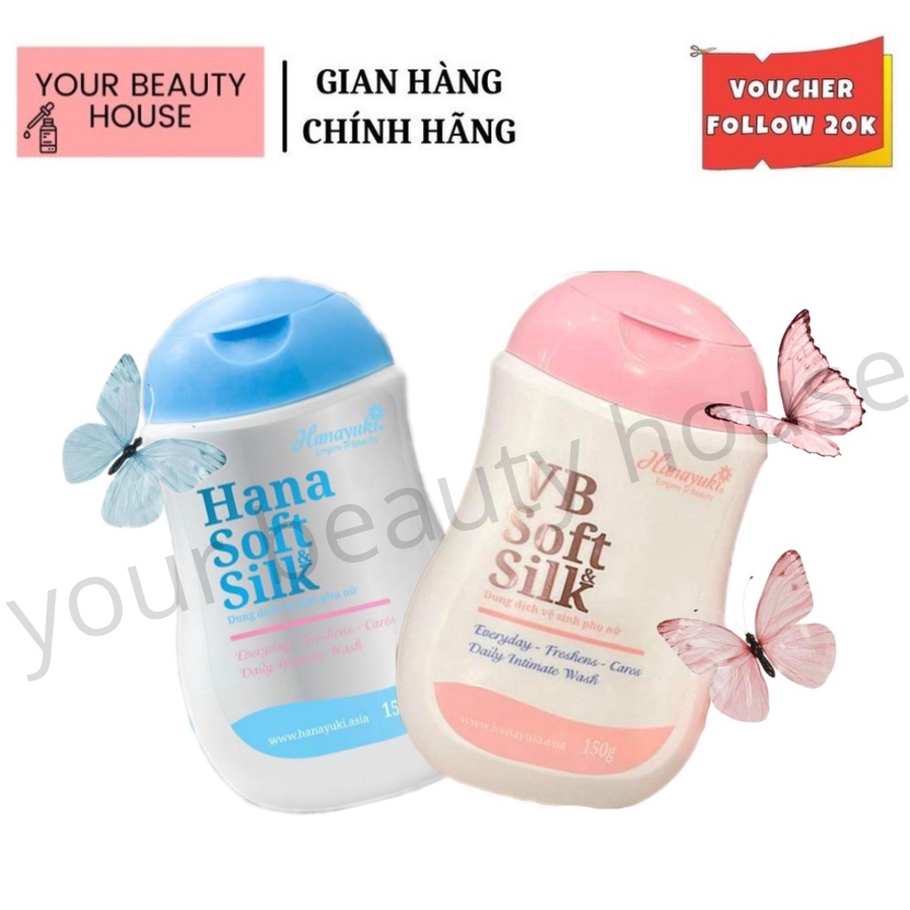 Dung dịch vệ sinh hana vb soft silk