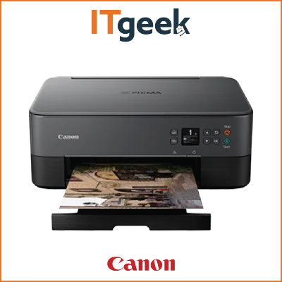 Canon PIXMA TS5370 Wireless All-In-One Inkjet Printer (Black)