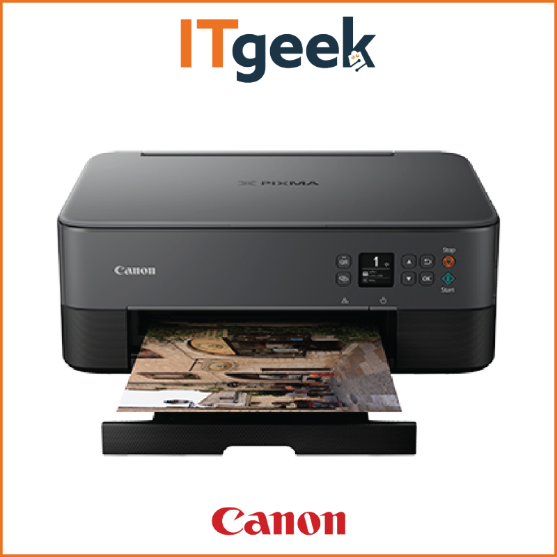 Canon PIXMA TS5370 Wireless All-In-One Inkjet Printer (Black) Singapore