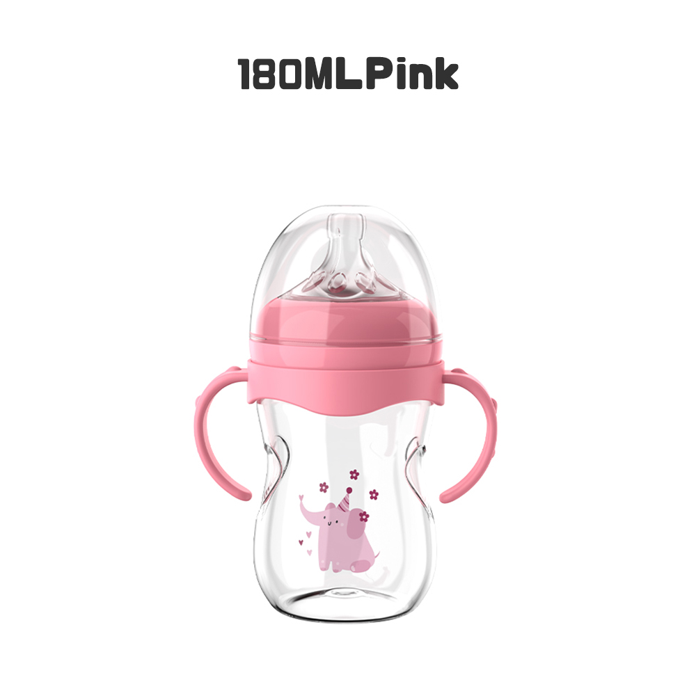 LAKOE 180ML/260ML/330ML Botol Susu PPSU BPA Free Dot Nipple Standard Bottle Susu
