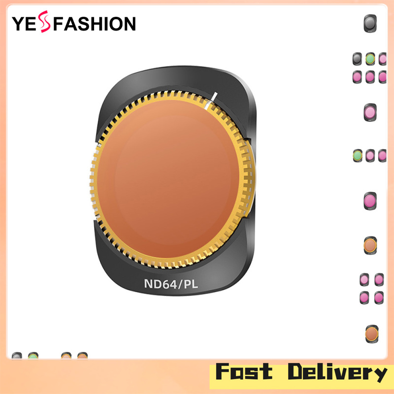 Yesfashion Store IN stock Filter Set Color Lens Filter Kit Set Accessory High Light Transmission Easy Installing Compatible For DJI OSMO Pocket 3 Camera ราคา 206 บาท*ส่งฟรี
