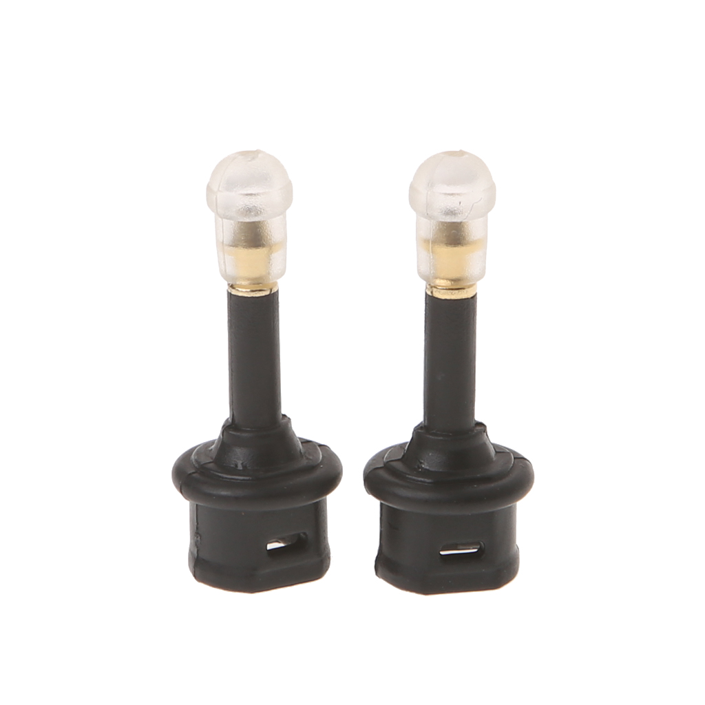 2 pcs Toslink nữ để 3.5mm nam Mini Đầu Cắm âm thanh quang kỹ thuật số Adapter conve
