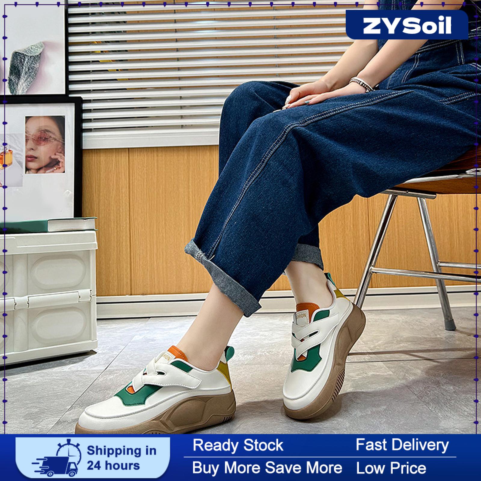 ZYSoil Sneakers Sport Shoes Footwear Non Slip Soles Lightweight Girls Women Casual Shoes for Short Trips Jogging Hiking Fishing Walking - 1