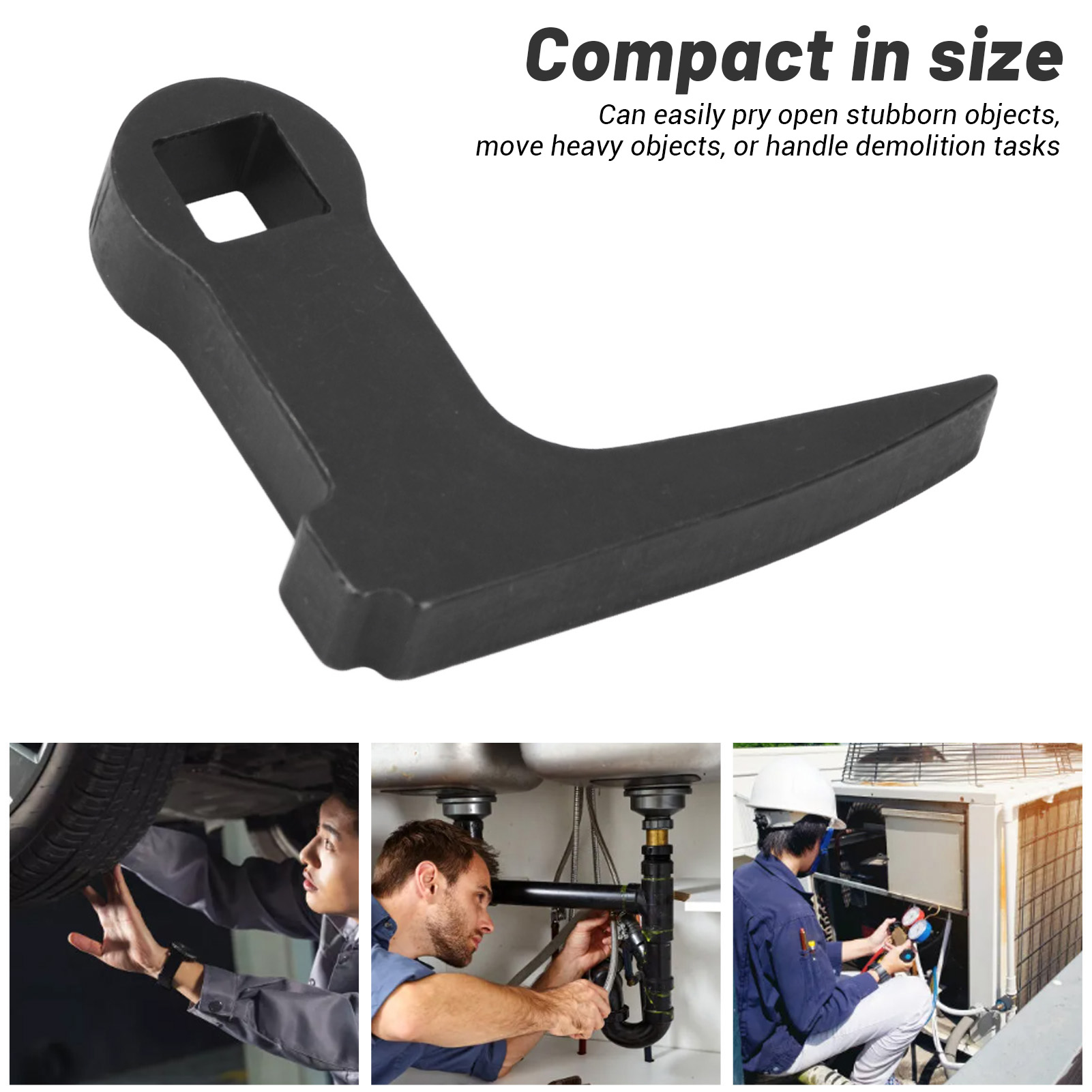 Garosa dụng cụ chuyển đổi Điều Chỉnh Góc Crow Thanh vặn Đầu Phù Hợp Với 1/2 chuyển đổi khớp nối Đầu Công Cụ Đầu Adapter Với Nửa Trục Loại Bỏ sửa chữa xe L Hình Bộ Chuyển Đổi Đầu Công Cụ