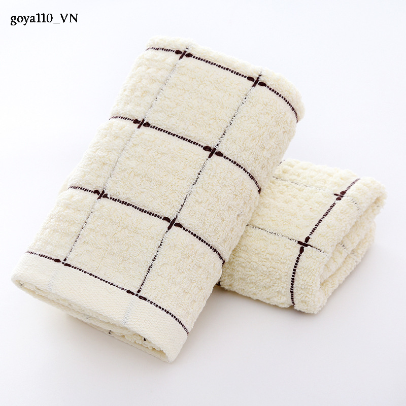goya110 Khăn bông dày khăn mặt 7434cm bền và thấm nước tốt