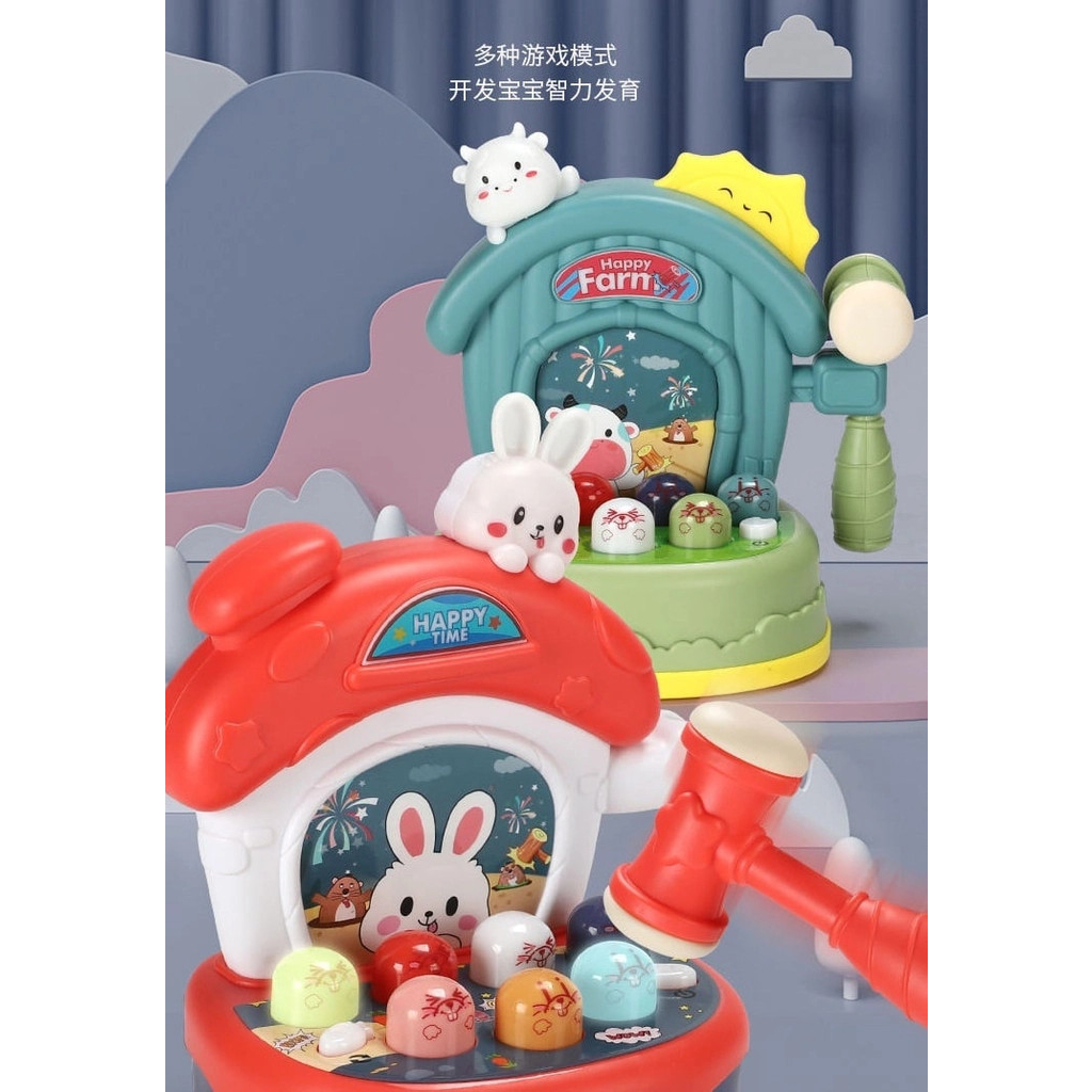 Bộ đồ chơi đập chuột phát nhạc cho bé