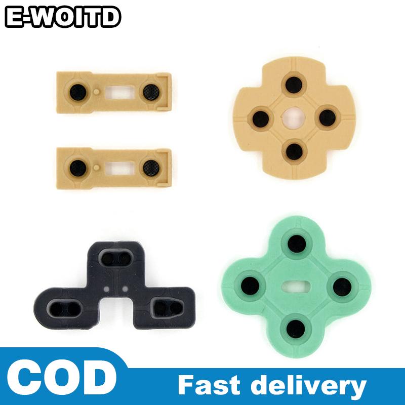 E-WOITD PS2 xử lý dẫn điện keo PS2 xử lý nút dẫn điện tấm PS2 xử lý nút cao su mềm Pad
