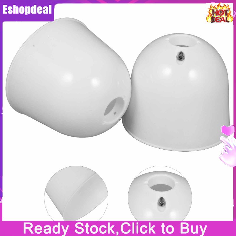 Eshopdeal 2 Chiếc Quạt Trần Phụ Kiện Nhựa Tán Quạt Trần Bụi Thay Thế Quạt Trần Bảo Vệ Quạt Trần Nắp