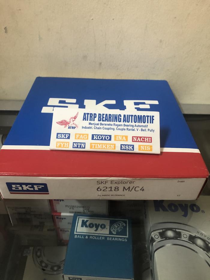 BALL BEARING 6218 M/C4 SKF -SparepartVin Harga 6,610,000 rupiah*Gratis Ongkir