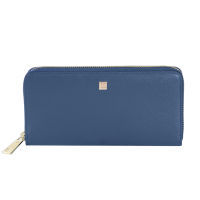 Guy Laroche กระเป๋าสตางค์ผู้หญิง กระเป๋าหนัง ซิปรอบยาว สีกรมท่า รุ่น AGP0863ZS6NVL