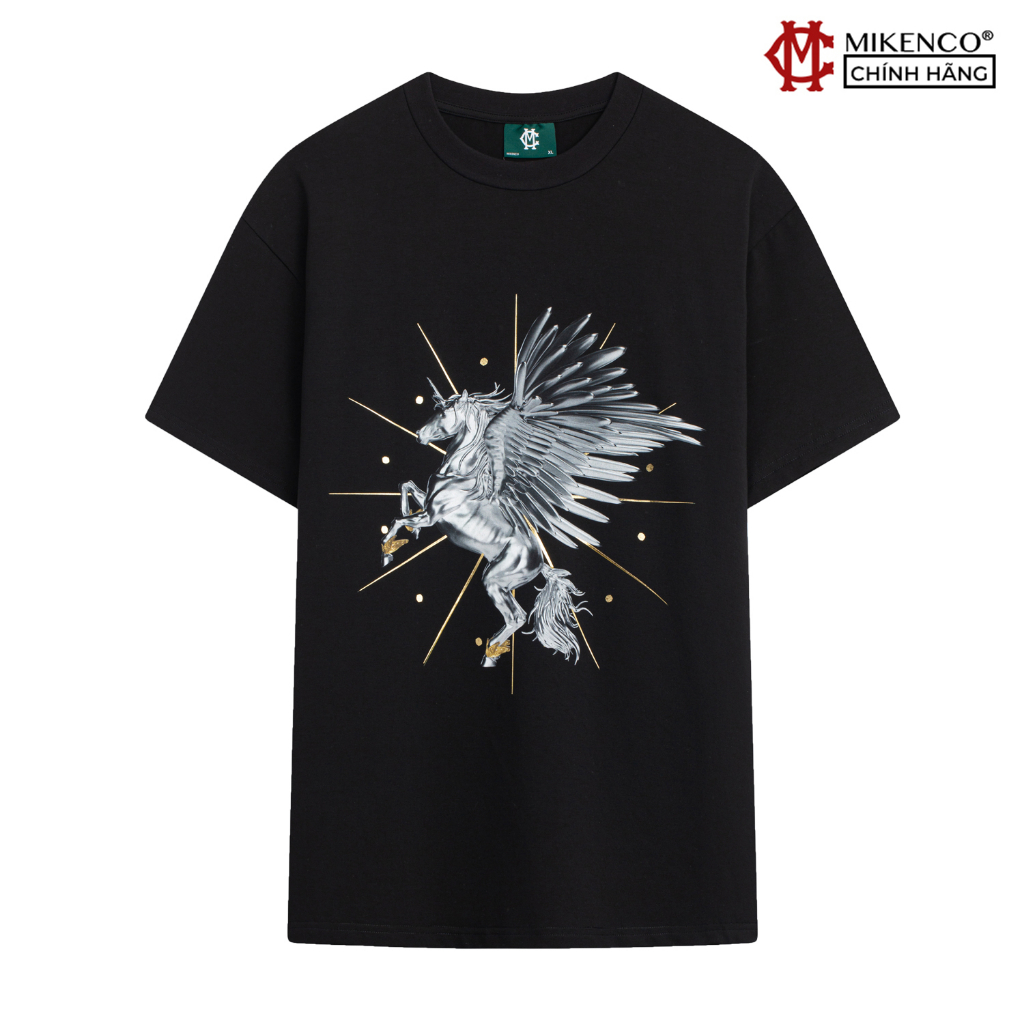 【COD】 Áo phông ngắn tay nam MIKENCO Magic Horse T-Shirts